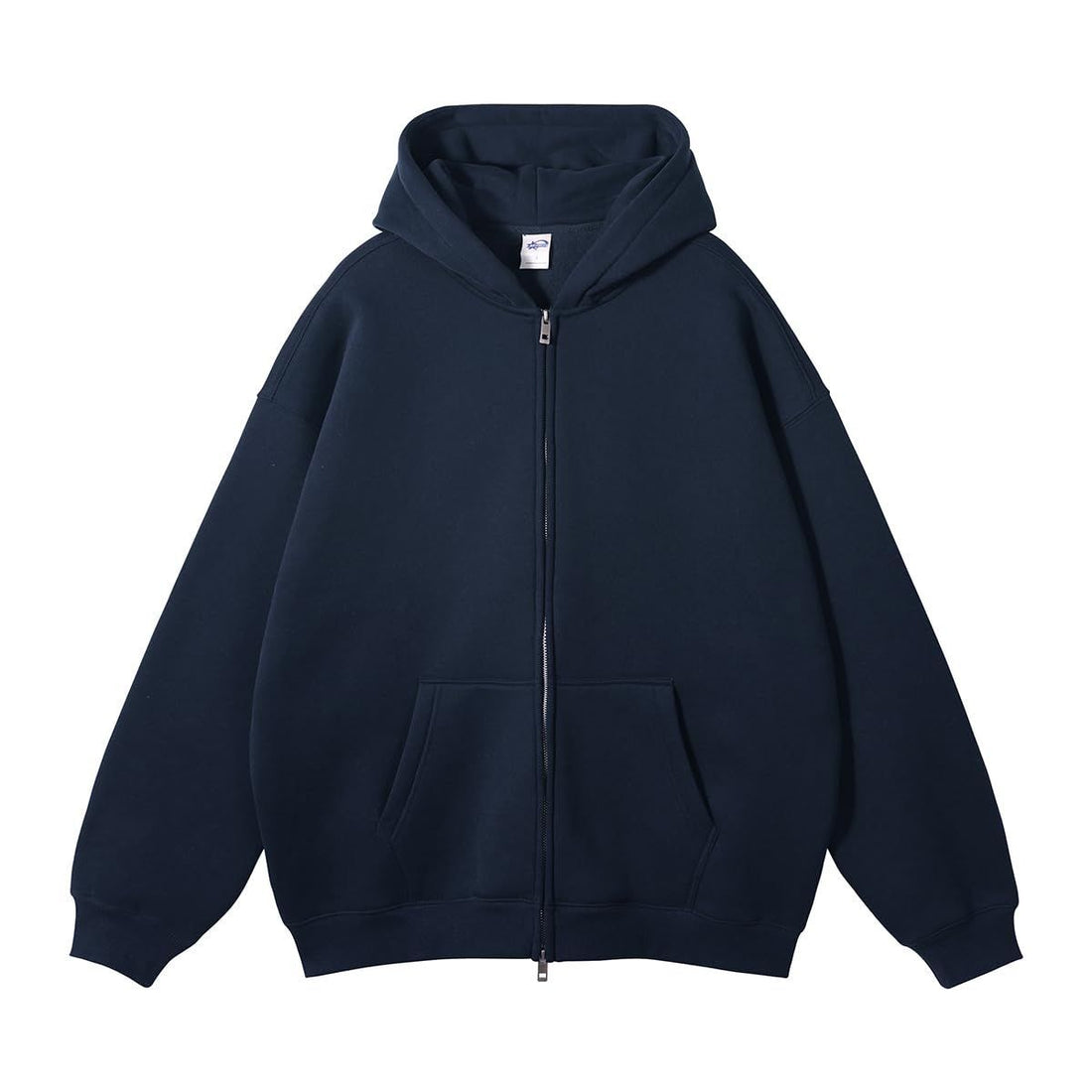 PLAIN ZIPPER HOODIES
